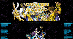 Desktop Screenshot of cavalieridellozodiaco.com